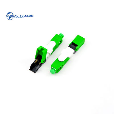 düz kablo Optik Fiber Hızlı Bağlantı, 50mm Sc Apc Hızlı Bağlantı CE sertifikası